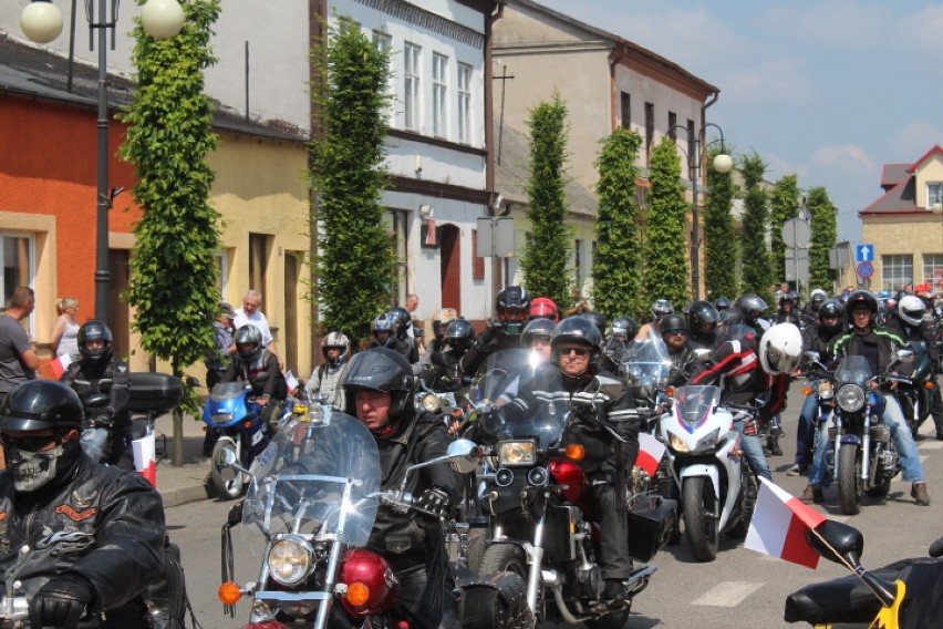 Święto powiatu radziejowskiego 2018. Parada motocykli w Radziejowie [zobacz zdjęcia]