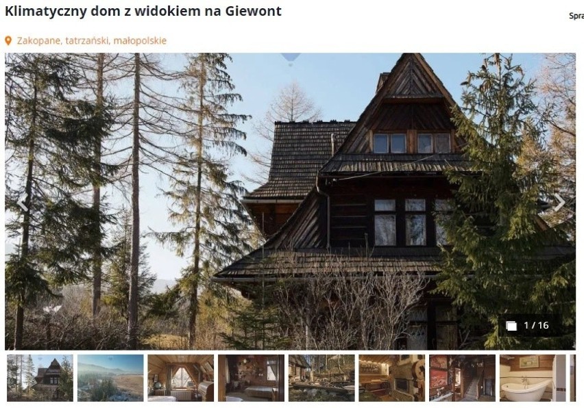 2. 3 950 000 zł - dom z widokiem na Giewontem 

Drewniany...