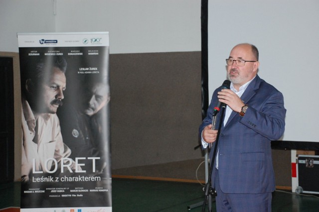 O filmie "Loret - leśnik z charakterem" mówił producent Adam Miszczak