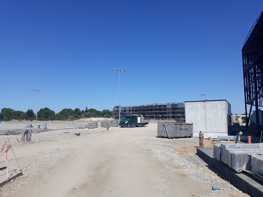 Stadion Pogoni - stan na 16 czerwca 2020.