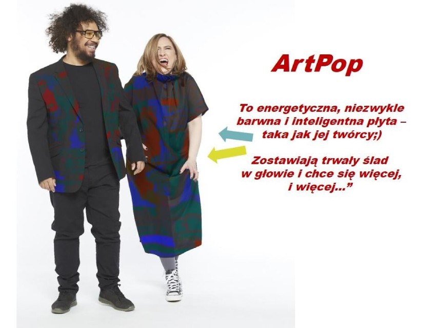 Mika Urbaniak i Victora Davies w projekcie Art Pop