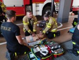 Strażacy ochotnicy szkolili się z ratownictwa technicznego  w Poddębicach FOTO