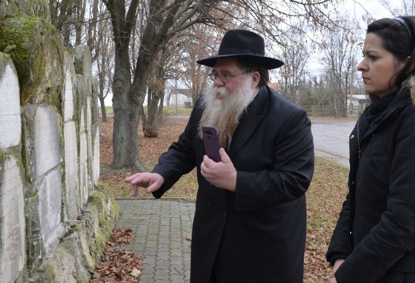 Maków Mazowiecki. Wizyta rabina Chaima Yaakova Dalfina z Nowego Jorku w Makowie Mazowieckim [ZDJĘCIA]