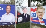 Kampania wyborcza w Olkuszu. W mieście pojawiły się pierwsze materiały wyborcze. Są też pierwsze oznaki wandalizmu. Zobacz zdjęcia 