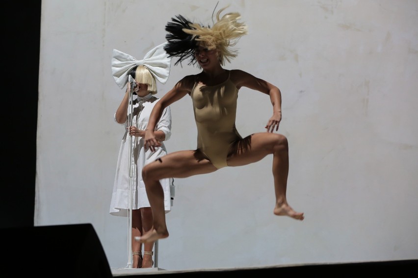Sia na scenie Kraków Live Festival 2016