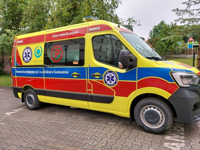 Ratownictwo medyczne świebodzińskiego szpitala zyskało nowy ambulans.