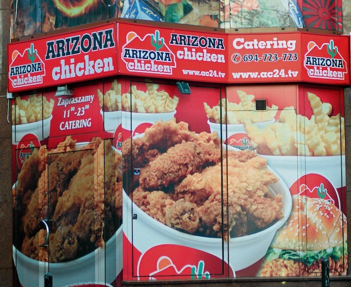 Zakopane: "Arizona Chicken" zamiast "KFS"