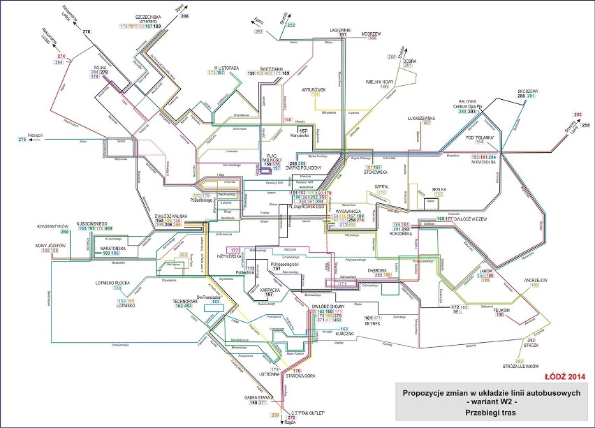Duże zmiany w MPK. Autobusy będą omijać centrum Łodzi [MAPY]