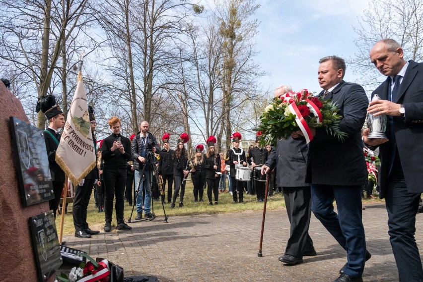 Dzień Pamięci Zbrodni Katyńskiej. Uroczystości upamiętniające zamordowanych mieszkańców naszego miasta w Koninie
