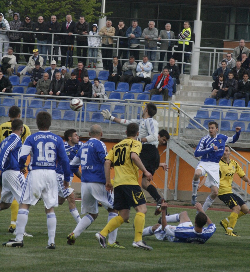 Jarota Jarocin - Górnik Wałbrzych 0:1 (zdjęcia)