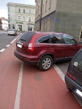 Parkujesz na ścieżce rowerowej? Dostaniesz mandat. Nawet 300 zł