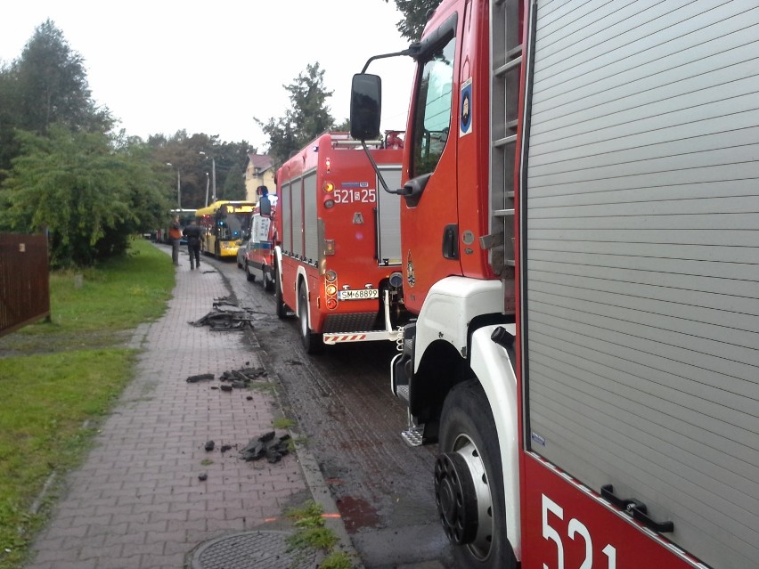Wypadek autobusów w Mysłowicach