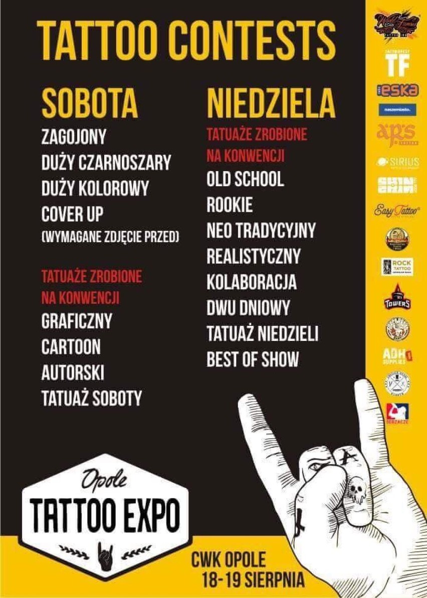 Tattoo Expo Opole 2018. Druga konwencja tatuażu w CWK w...