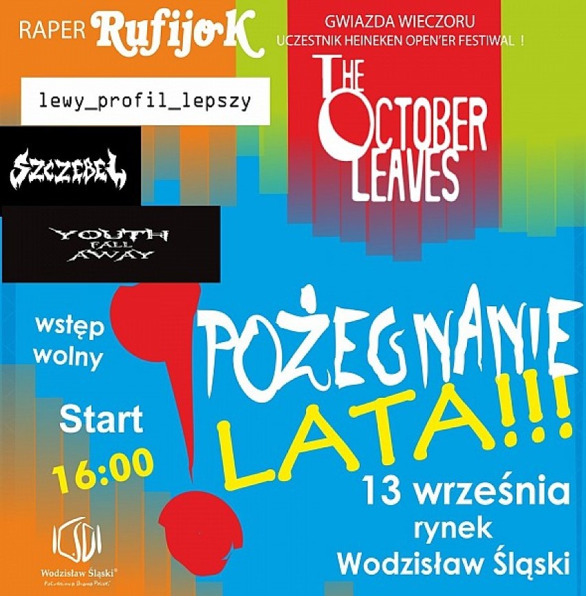 Pożegnianie Lata w Wodzisławiu Śląskim – 13 września – Rynek...