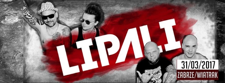 31/03/2017: LIPALI
support Holy Guns

Piątek godz:...