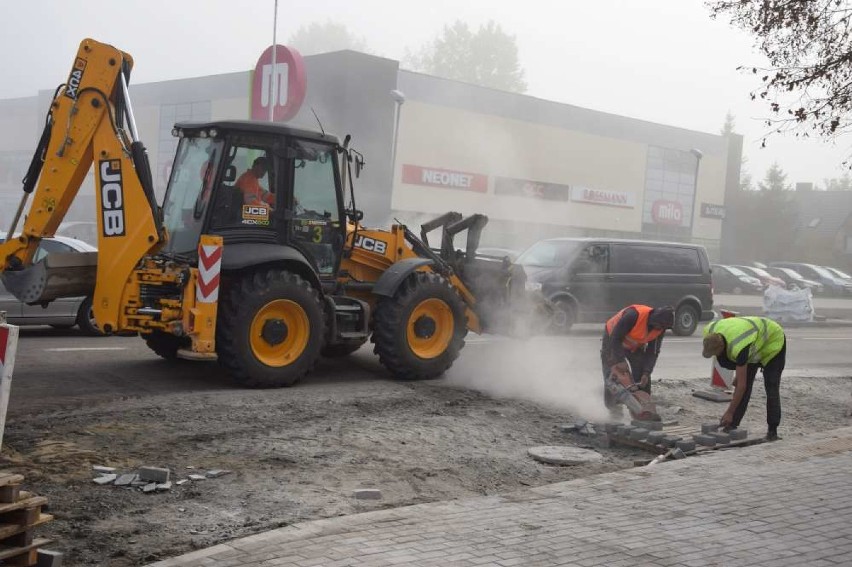Jak wygląda postęp prac przy przebudowie ulic: Kasprowicza i Lipowej w Wągrowcu? [ZDJĘCIA]