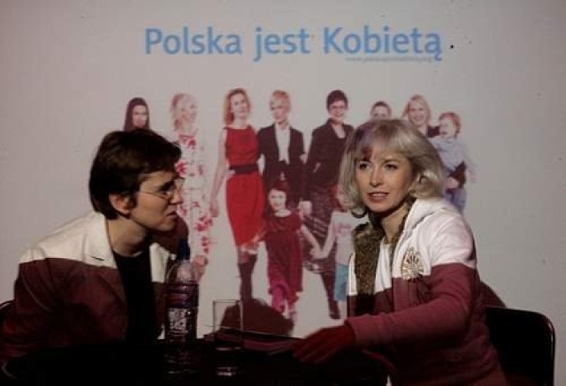 Manuela Gretkowska i Beata Kozak.