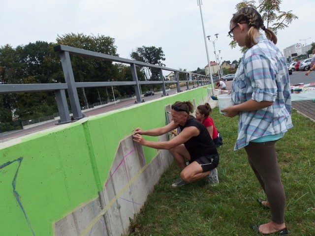 Mural w Jastrzębiu: dzieło przy siedzibie JSW