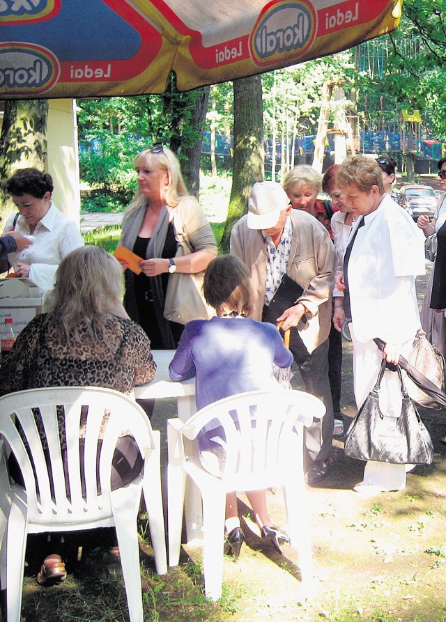 Zebranie przedstawicieli SM Śródmieście w Arturówku