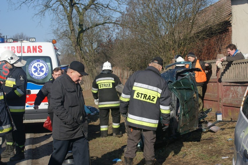 Śmiertelny wypadek w Baszkowie