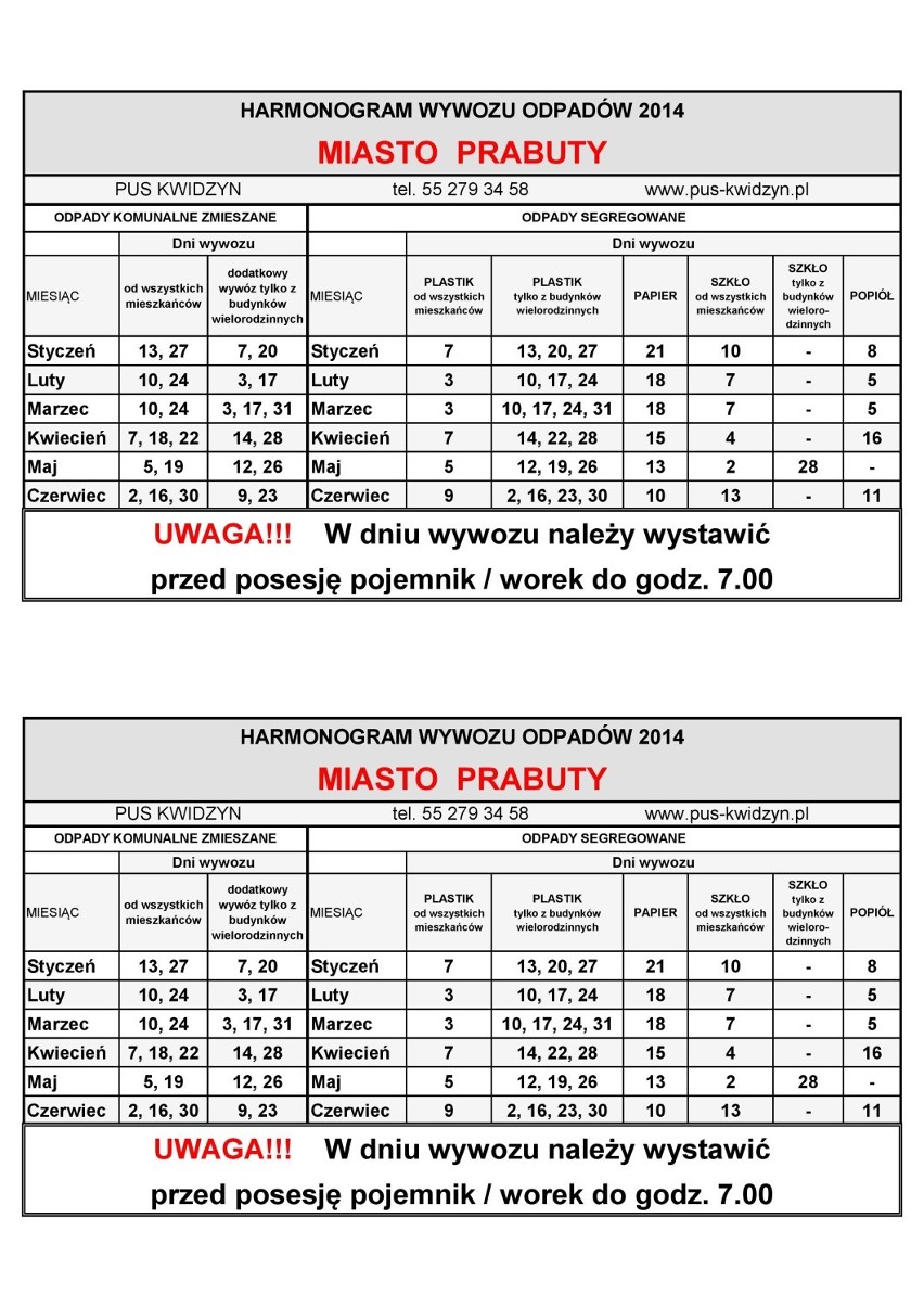 Prabuty: Obniżka cen za śmieci. Do 15 stycznia trzeba złożyć nowe deklaracje