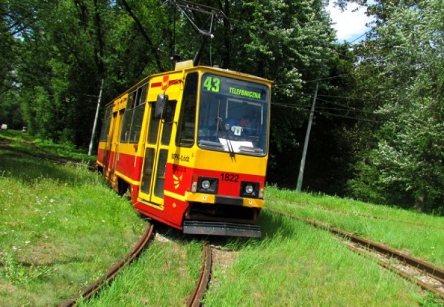 Awaria trakcji tramwajowej spowodowała niekursowanie linii 43 do ...
