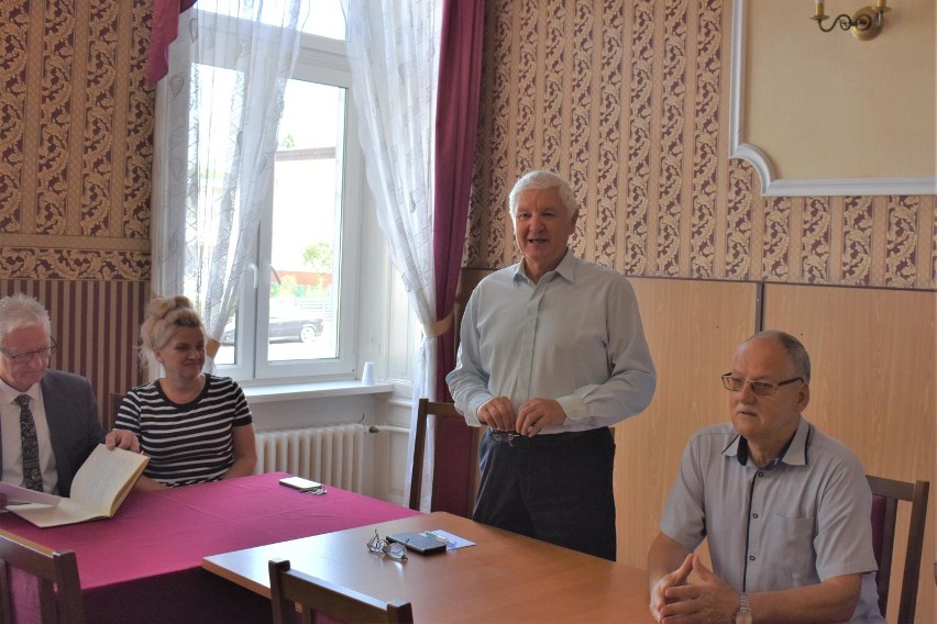 Członkowie Polskiego Związku Niewidomych spotkali się z  prezydentem Rafałem Zającem