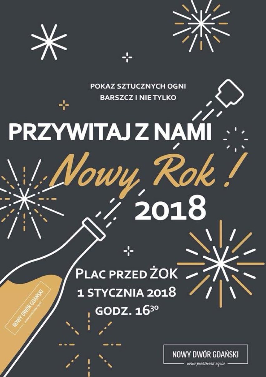 Nowy Dwór Gdański. W poniedziałek, 1 stycznia tradycyjne,...