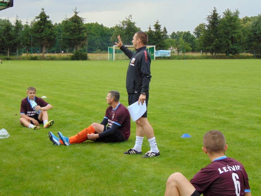 Sparing piłkarski Leśnik Margonin – Drawa Krzyż 3:0 [ZDJĘCIA]