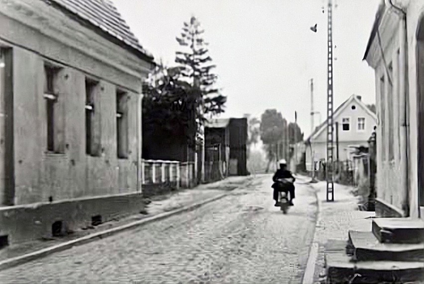 Ulica Grobla w sierpniu 1974 roku.
