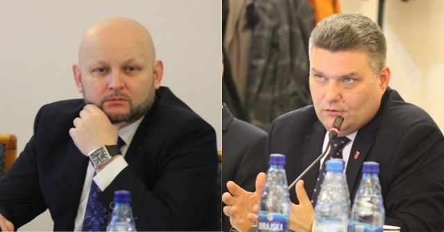 Paweł Walczybok (z lewej) zasilił szeregi Komisji Skarg Wniosków i Petycji oraz Budżetowo-Gospodrczej. Tomasz Akulicz (z prawej) uzupełnił wakat w Komisji Rewizyjnej.