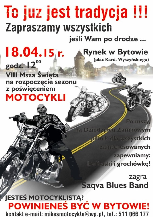 Rozpoczęcie sezonu i poświęcenie motocykli