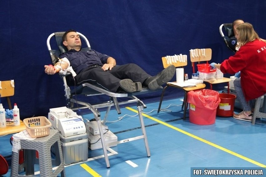 Podczas czwartkowej akcji oddawania krwi we Włoszczowie