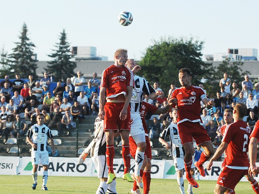 Falstart Sandecji na początek. Jeden błąd, jeden gol i porażka [ZDJĘCIA]