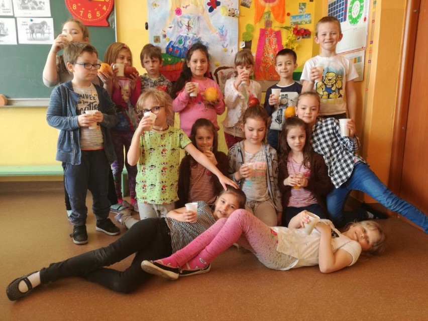 Cynków: Dzień Zdrowia w Szkole Podstawowej. Zobaczcie co przygotowała Elżbieta Chłosta wraz z uczniami [ZDJĘCIA]