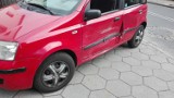 Wypadek w Rybniku: zderzenie aut na ulicy Wolnej. Jedna osoba została ranna [ZDJĘCIA]