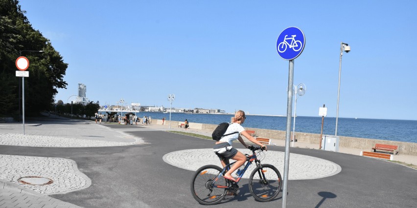 Ścieżki rowerowe w Gdyni na trasie R-10. (Fot. UM Gdynia)