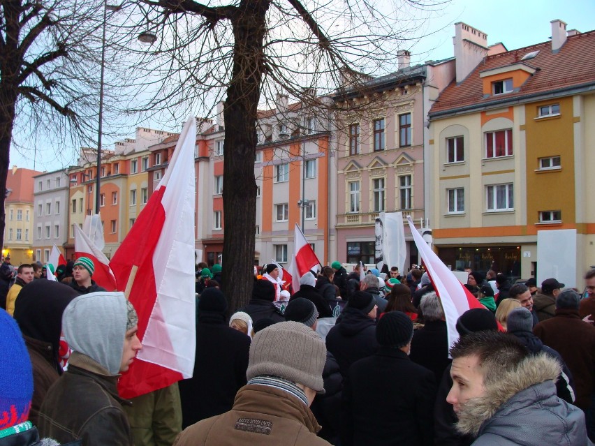 Oława: Marsz Pamięci Żołnierzy Wyklętych przeszedł w niedzielę ulicami miasta