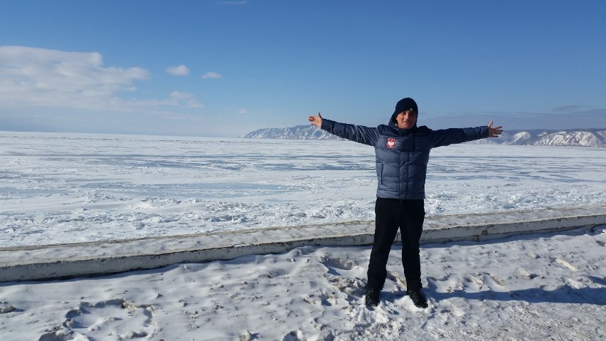 Robert Sadowski przebiegł Baikal Ice Marathon dla...