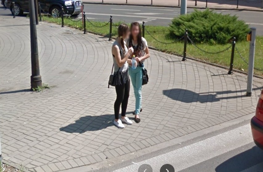 Mieszkańcy Radomska na Google Street View. Kto ma zdjęcie...
