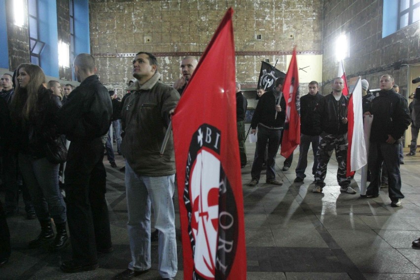 Manifestacja nacjonalistów w Bytomiu przebiegła spokojnie