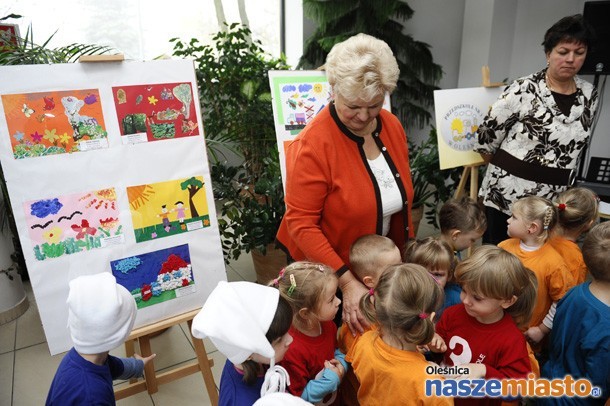 Przedszkolaki podsumowały konkurs