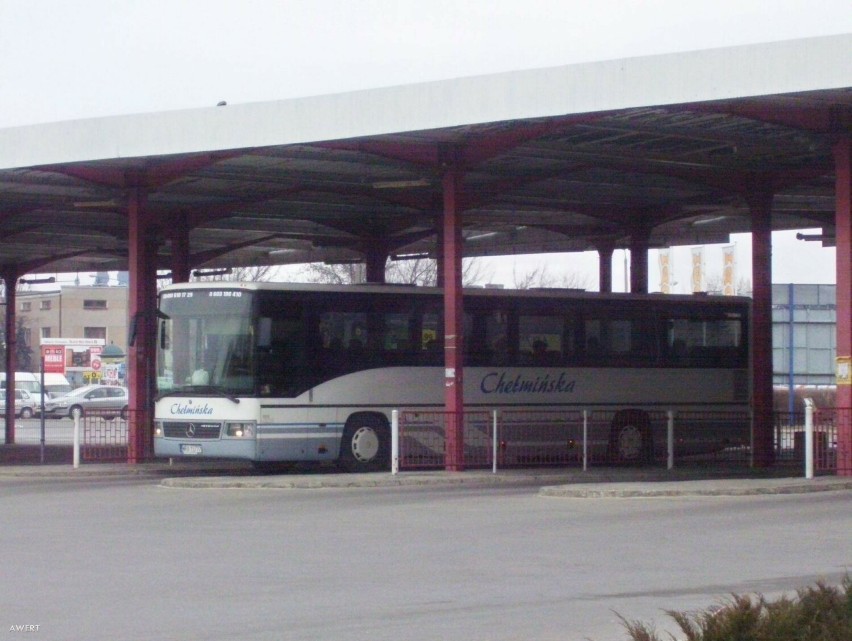 Jeszcze w roku 2013 dworzec autobusy dla linii podmiejskich...