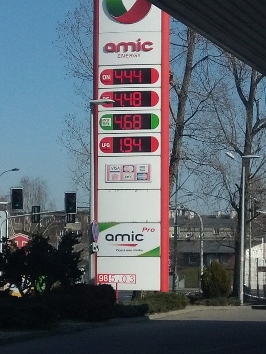 Niższe ceny paliw na stacjach benzynowych w Kaliszu. Do...