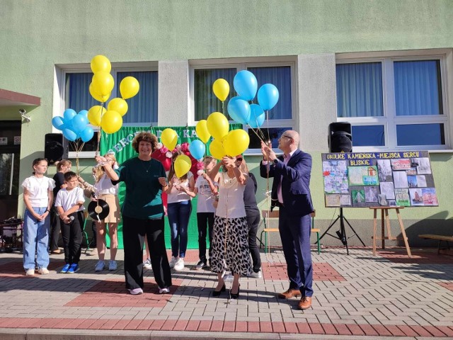 Piknik „Z sercem do Kamieńska” zorganizowała Publiczna Szkoła Podstawowa w Kamieńsku