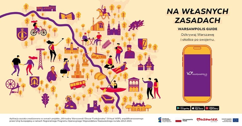 Powstała nowa aplikacja do zwiedzania Warszawy i okolic. W Warsawpolis Guide znajdują się najlepsze atrakcje i gotowe trasy