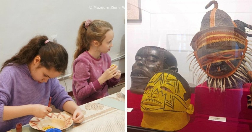 Wystawa "Afryka - tajemnice Czarnego Lądu" w Muzeum Ziemi Wieluńskiej. Ruszyły warsztaty dla dzieci towarzyszące ekspozycji 