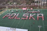 Cztery tysiące ludzi na Stadionie Śląskim ułożyło napis "POLSKA" [zdjęcia]