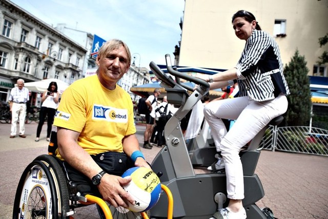 Zbierają na nowy rower dla Krzysztofa Jarzębskiego