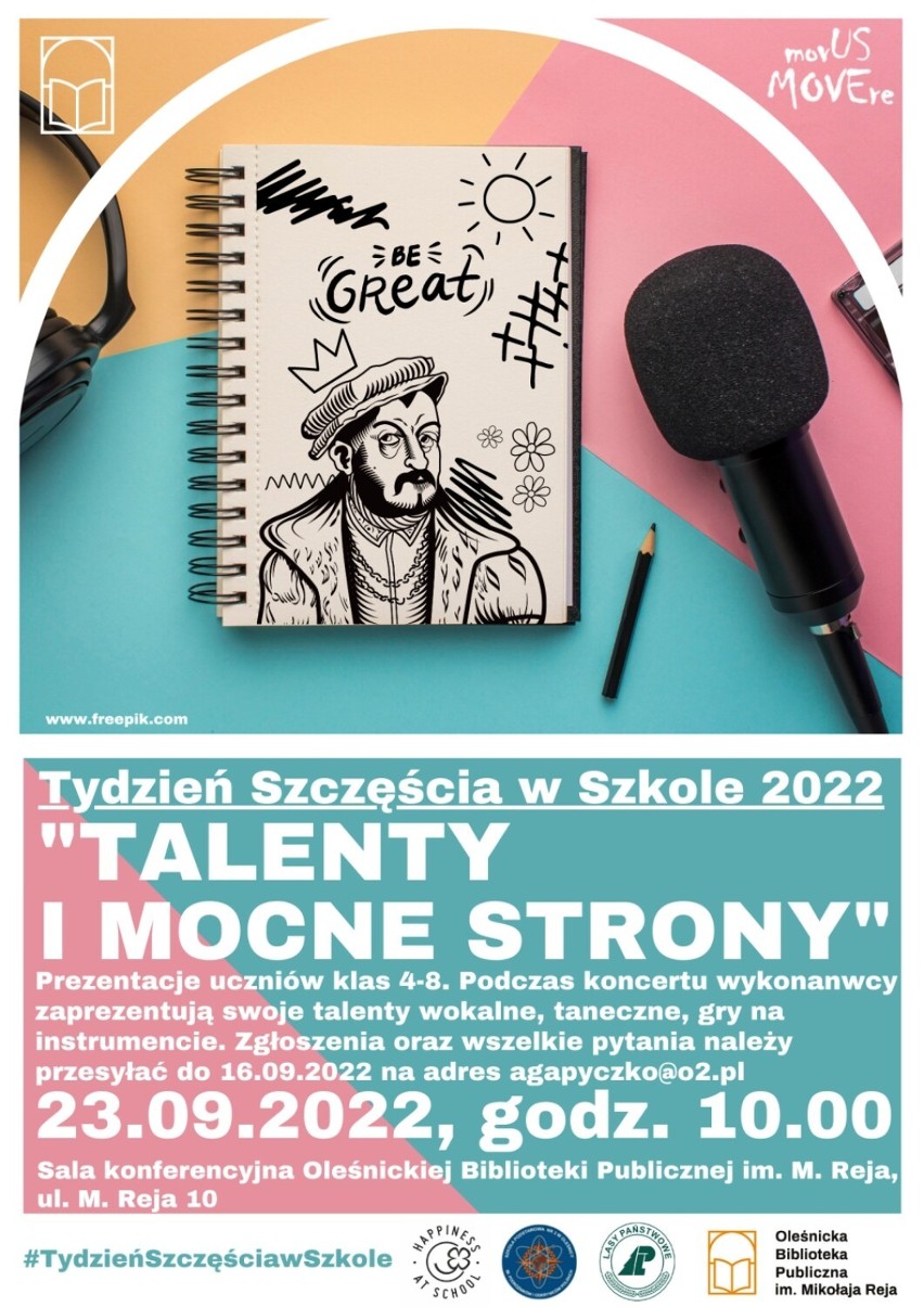 Tydzień Szczęścia w pracy i szkole w Oleśnicy 